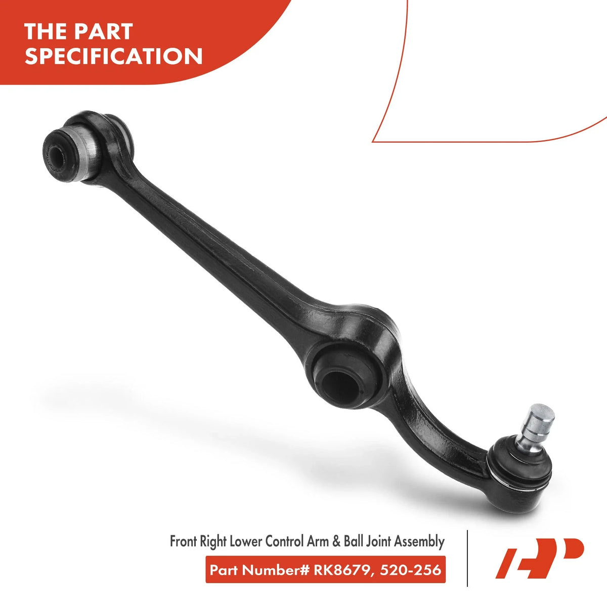 Front Right Control Arm with Ball Joint for Ford Windstar (1995-2003)
