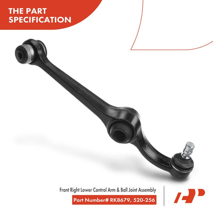 Front Right Control Arm with Ball Joint for Ford Windstar (1995-2003)