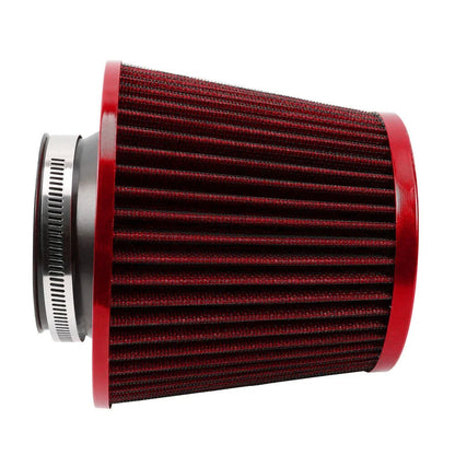 3" 76mm High Flow Inlet Cold Air Intake Cone Replacement Air Filter for