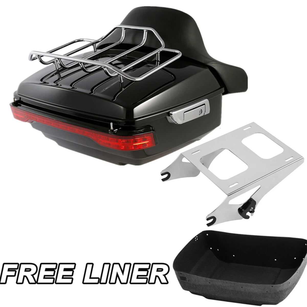 Tail Light Pad Mount for Trunk Brake on Harley Davidson Touring 2014-2023