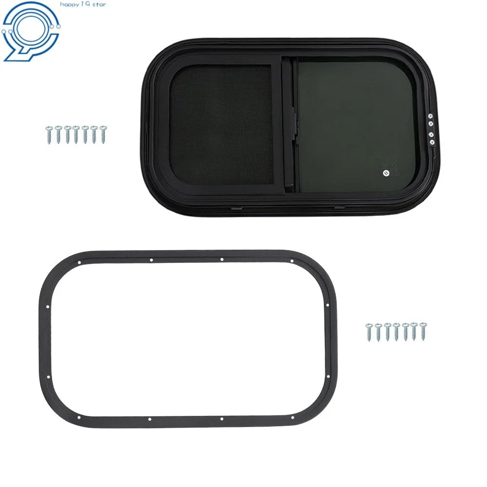 Horizontal Sliding Window for RV Camper (24"x14")