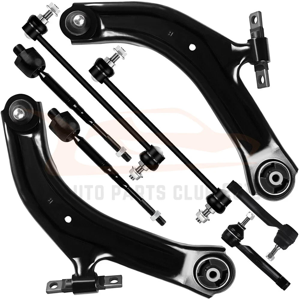 Set of 2 Front Tie Rods for Nissan Sentra (2007–2012)