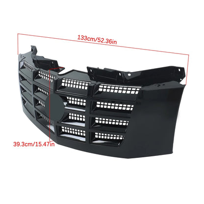 Front Bumper Grille Assembly for Escalade ESV (2007-2014) - Gloss Black