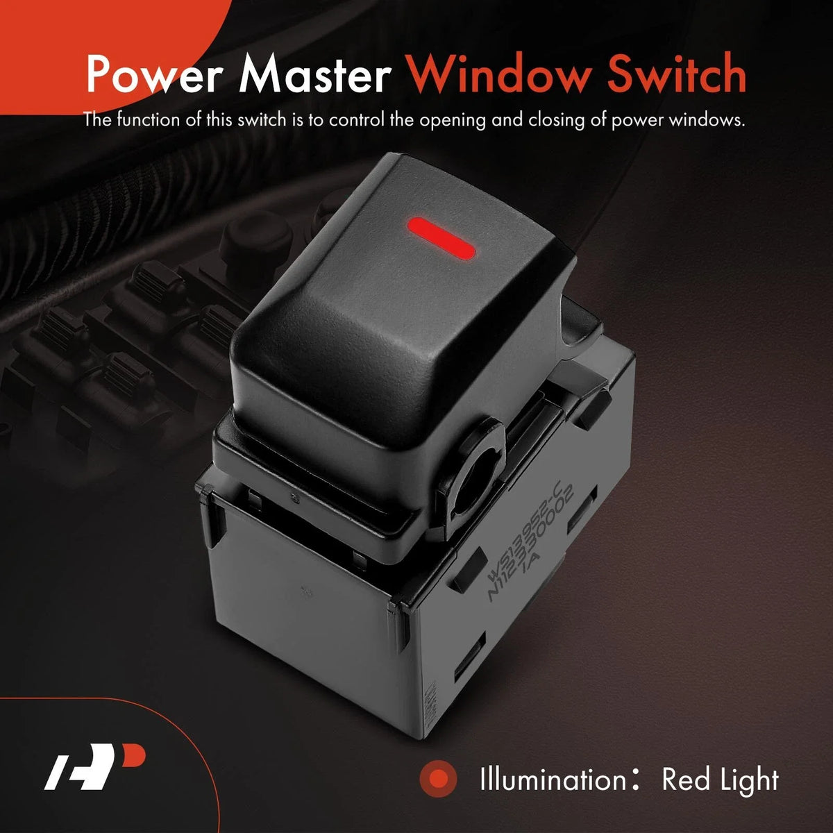 Power Window Switch for Rear Right - Kia Sportage 2011–2017