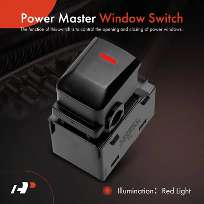 Power Window Switch for Rear Right - Kia Sportage 2011–2017