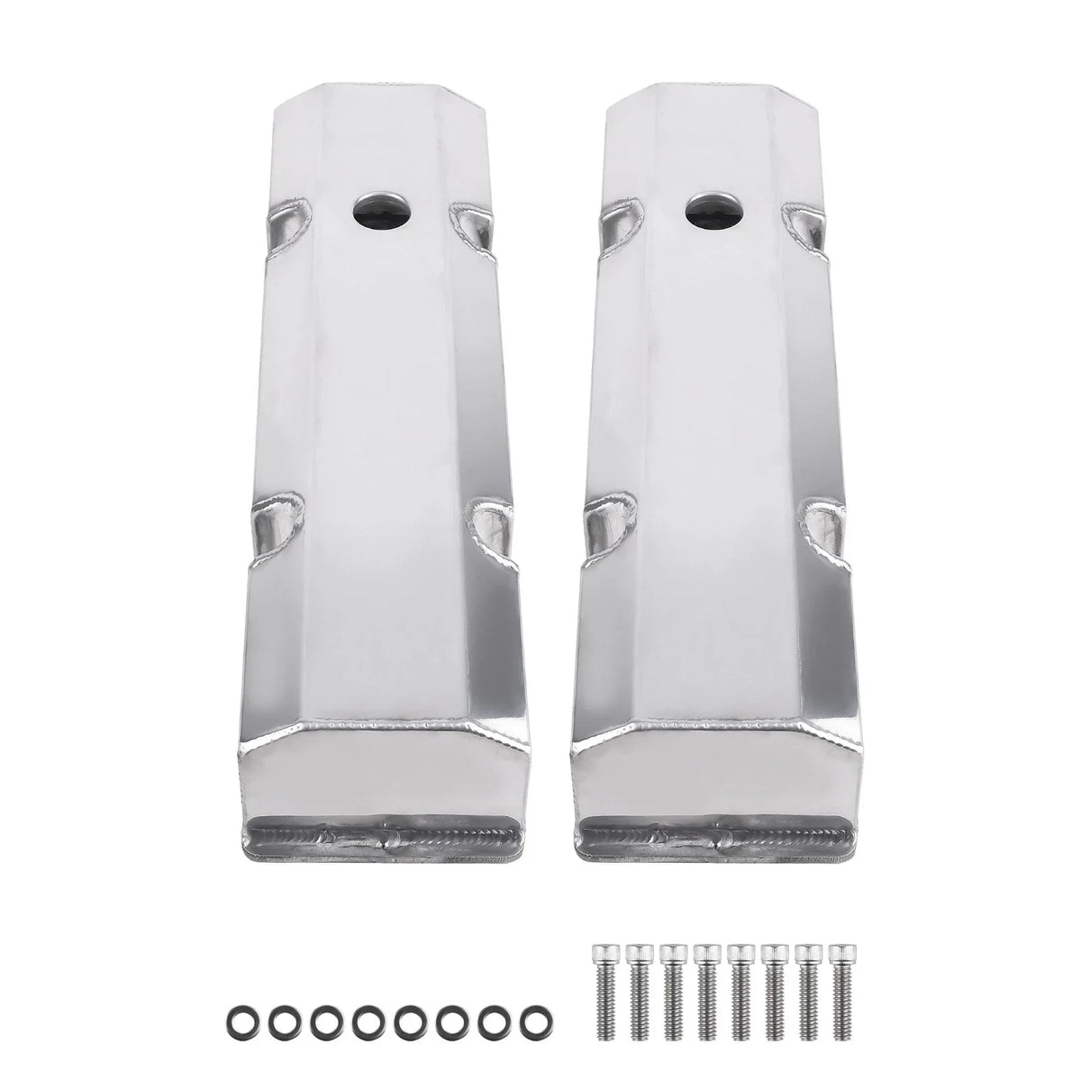 Valve Covers in Aluminum with Bolts for Chevy Small Block 283-327