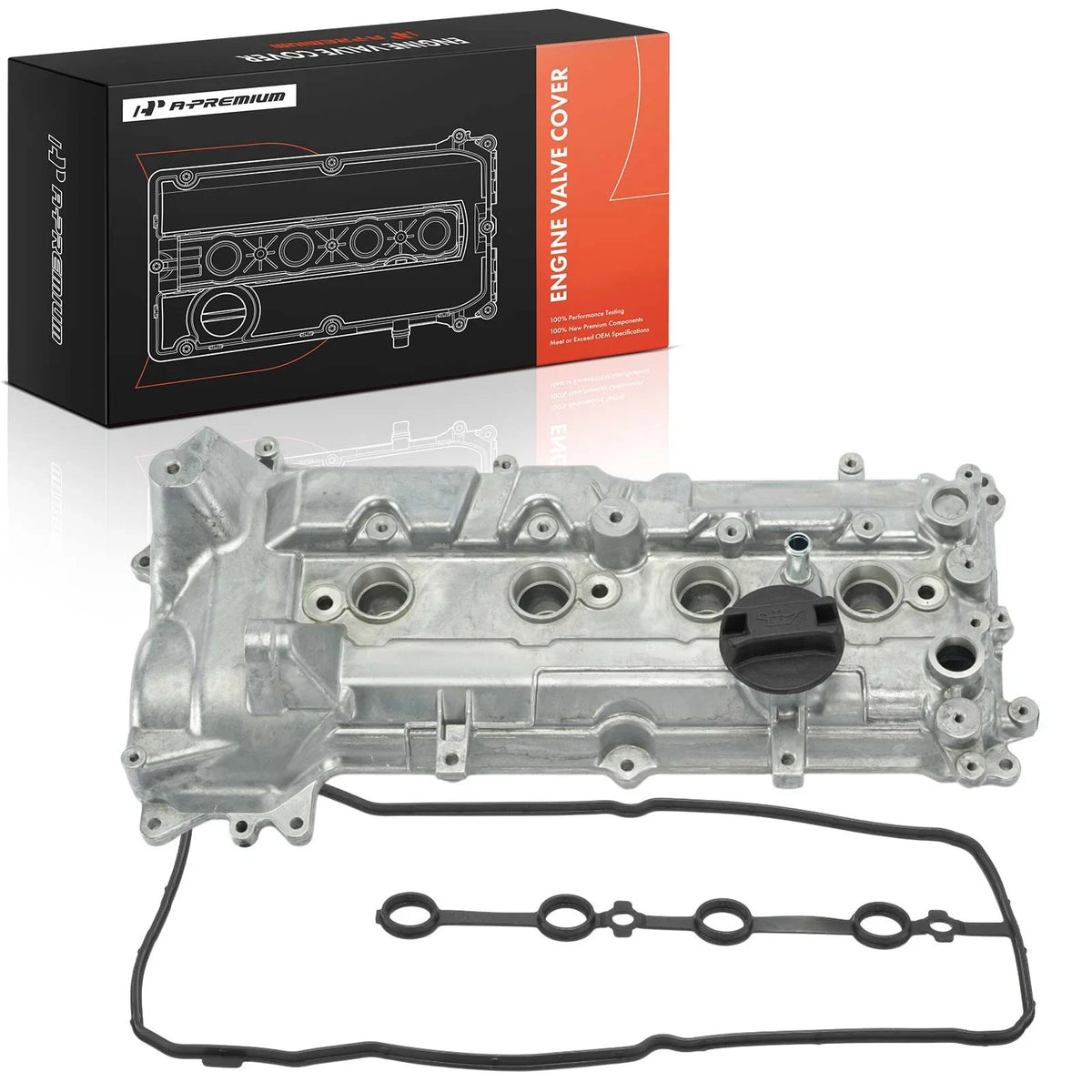 Engine Valve Cover with Gasket & Cap for Nissan Versa (2012–2019)
