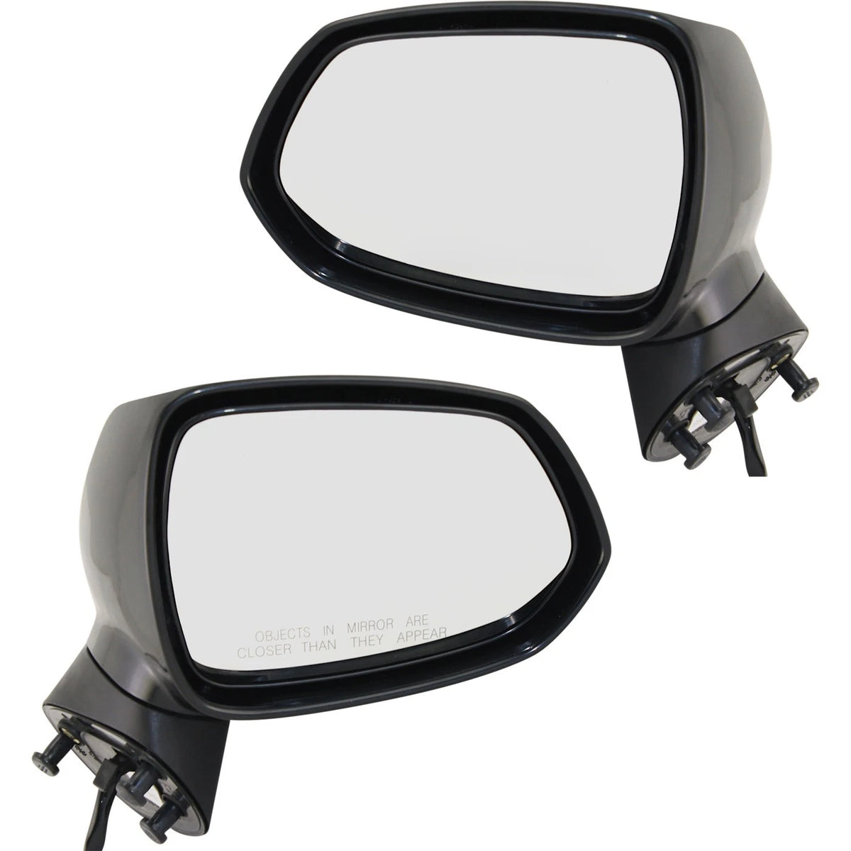 Set of 2 Power Mirrors for Honda Fit (2007–2008) Left & Right Manual Folding