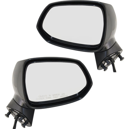 Set of 2 Power Mirrors for Honda Fit (2007–2008) Left & Right Manual Folding