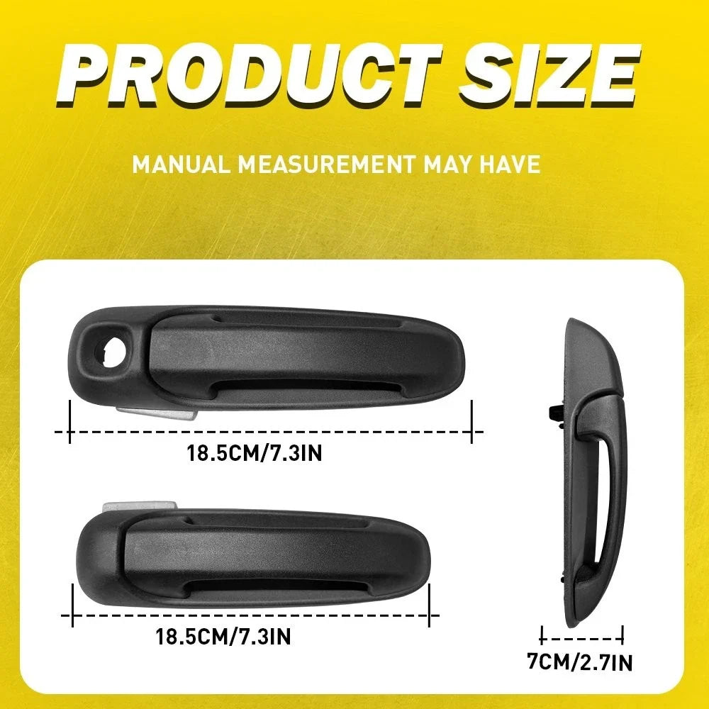 Exterior Door Handle Kit for Ram Dodge 1500 (2002–2008)