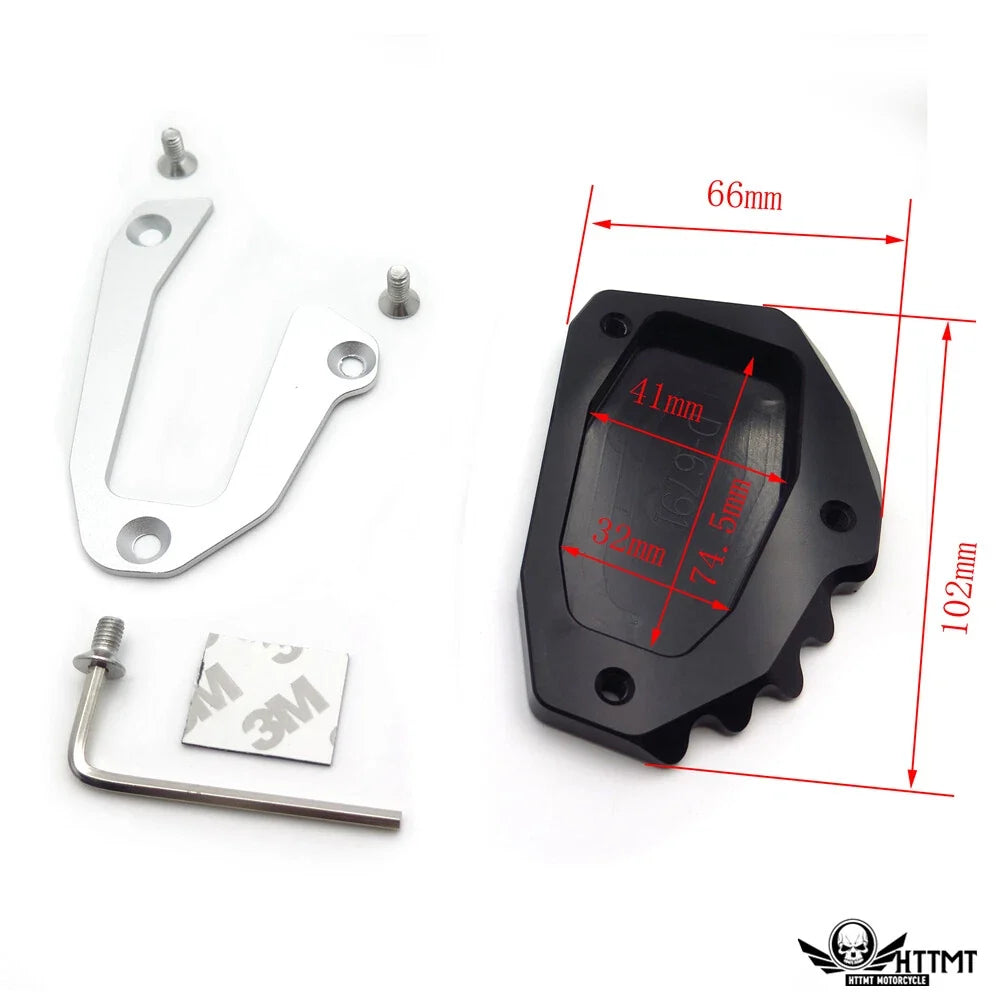 Stand Plate Pad Extension for Ducati Multistrada 1200 & Hyperstrada 821