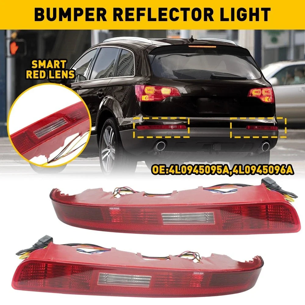 Rear Reverse Light Lamps Set of 2 for Audi Q7 (2006-2015)