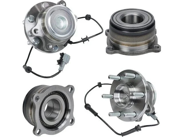 Set of 2 Front and Rear Wheel Hub Assembly for Suzuki Equator (2009–2012) FD136MF