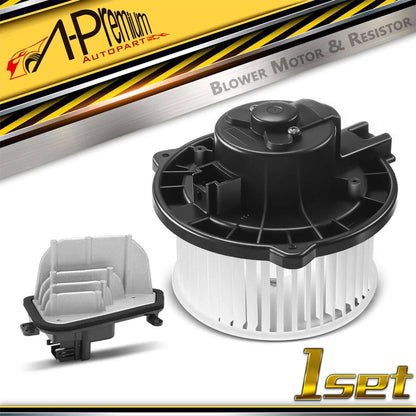 2Pc Front HVAC Blower Motor & Resistor Kit for Honda Pilot (2003–2008)