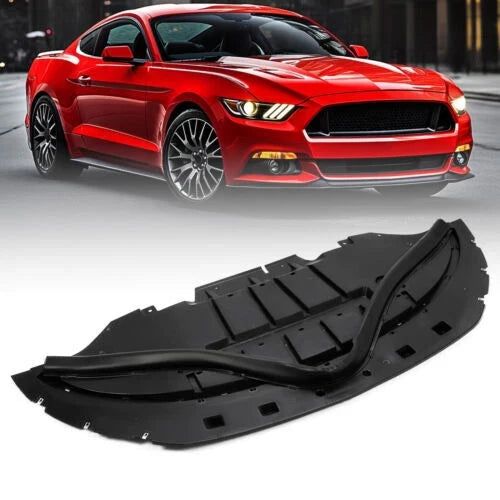 Front Bumper Under Cover Splash Shield for Ford Mustang 2.3L 3.7L (2015–2017)