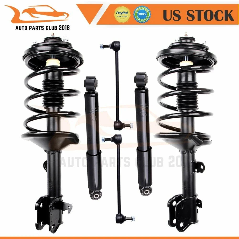 Strut Suspension Shock Sway Bar End Link Kit for Honda Odyssey (1999–2004)