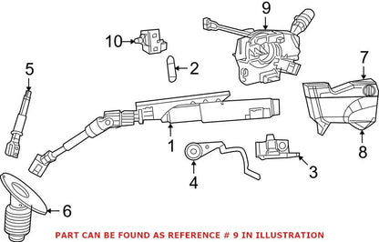 Multi-Function Switch for Dodge Town & Country, Ram 2500, 3500 (OEM)