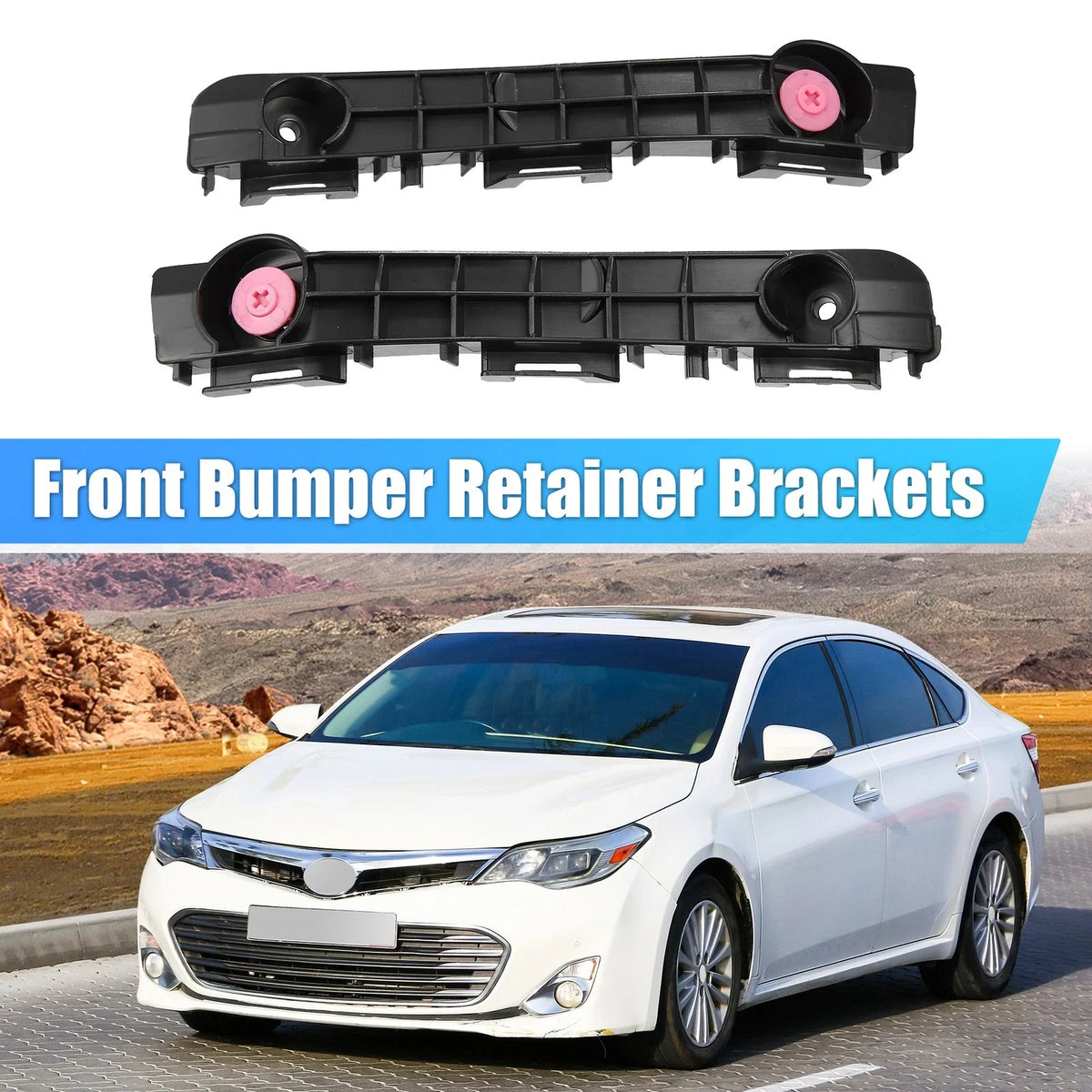 1 Pair Front Bumper Mounting Support Bracket 5214507030 for Toyota Avalon (1995–1999)
