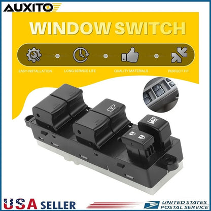 Left Front Power Window Switch for Nissan Frontier Xterra 2013-2019, 2007-2015