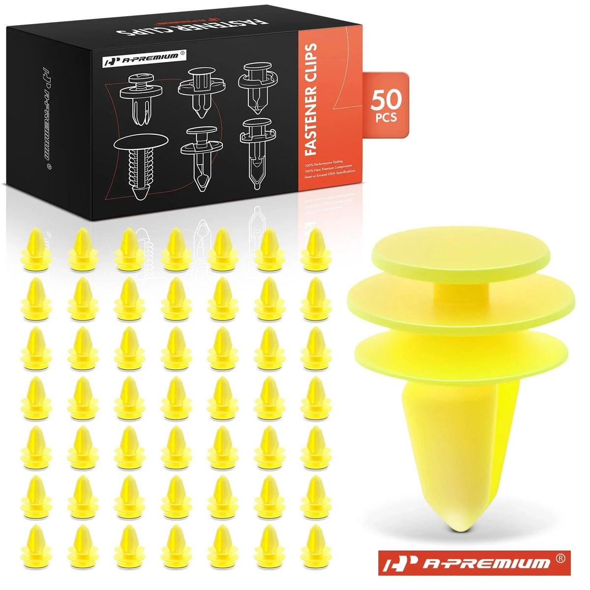 50x Nylon Interior Trim Liftgate Retainer Clips for Dodge