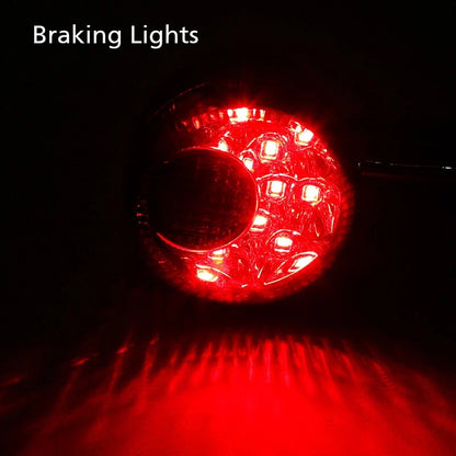 Chrome LED Rear Turn Signal Kits for Harley Sportster 883 1200 (1992–2022)