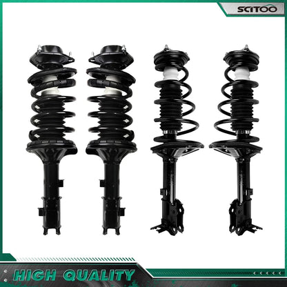 Complete Strut and Coil Spring Set of 4 for 2000-2005 Hyundai Accent