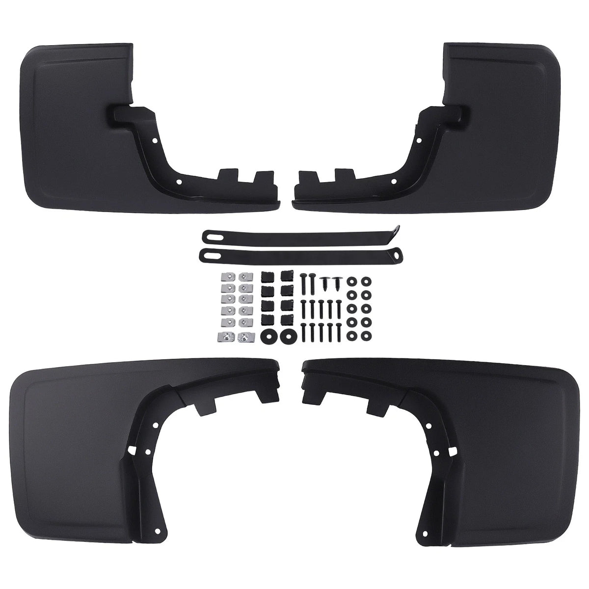 Black Splash Guards for 2021–2024 Ford F-150 ML3Z16A550AA