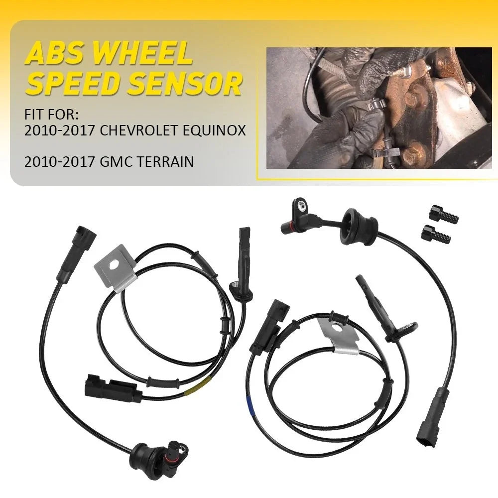 ABS Wheel Speed Sensor Set for Chevrolet Equinox GMC Terrain (2010–2017)