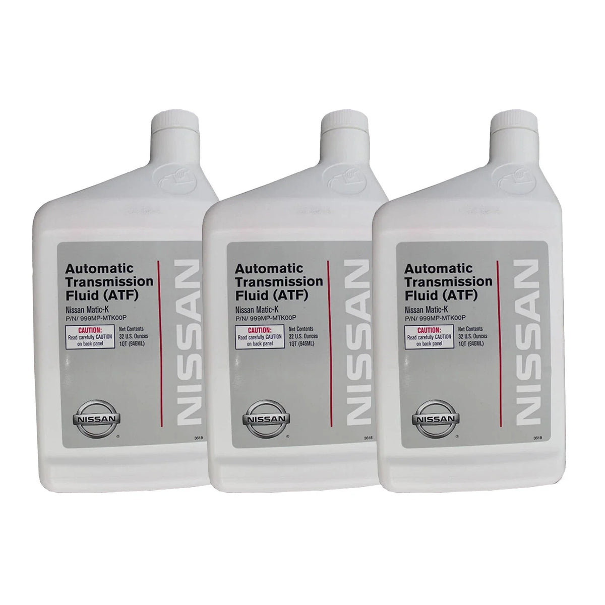 3 Quart Genuine OEM Full Synthetic Automatic Transmission Fluid for