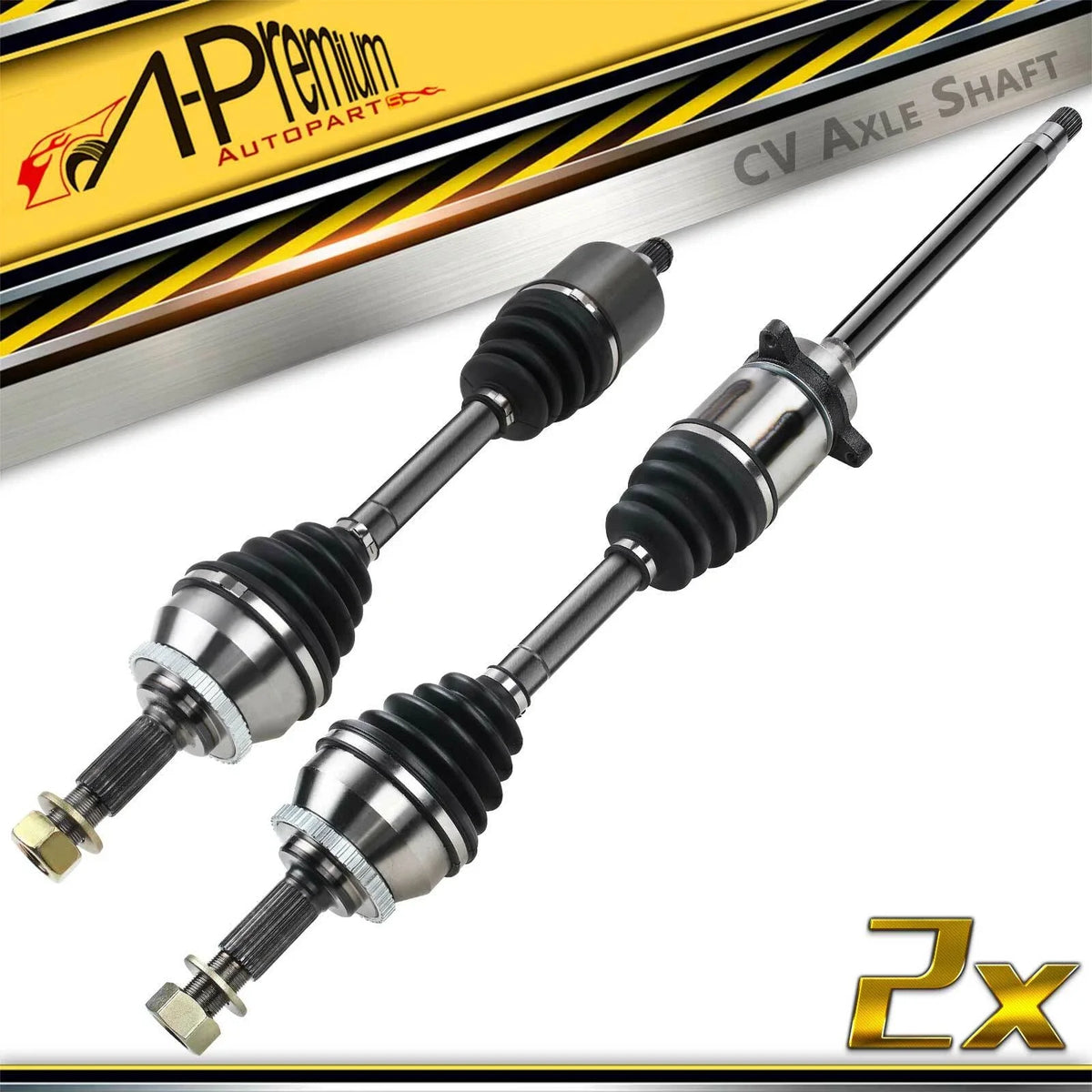 2X Front CV Axle Assembly for Nissan Maxima Altima (2004–2006)