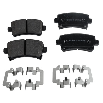 Brake Disc and Pad Kit for Buick Regal (2014–2017) Front and Rear