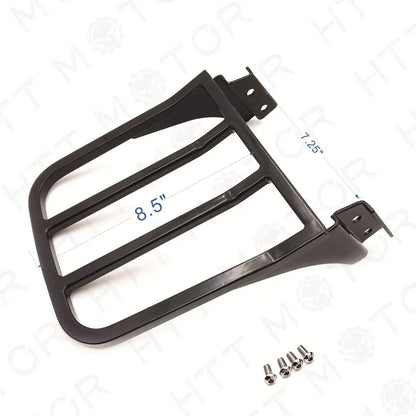 Black Sport Luggage Rack (2X) for Dyna/XL Harley 2002-2005, 2004-up