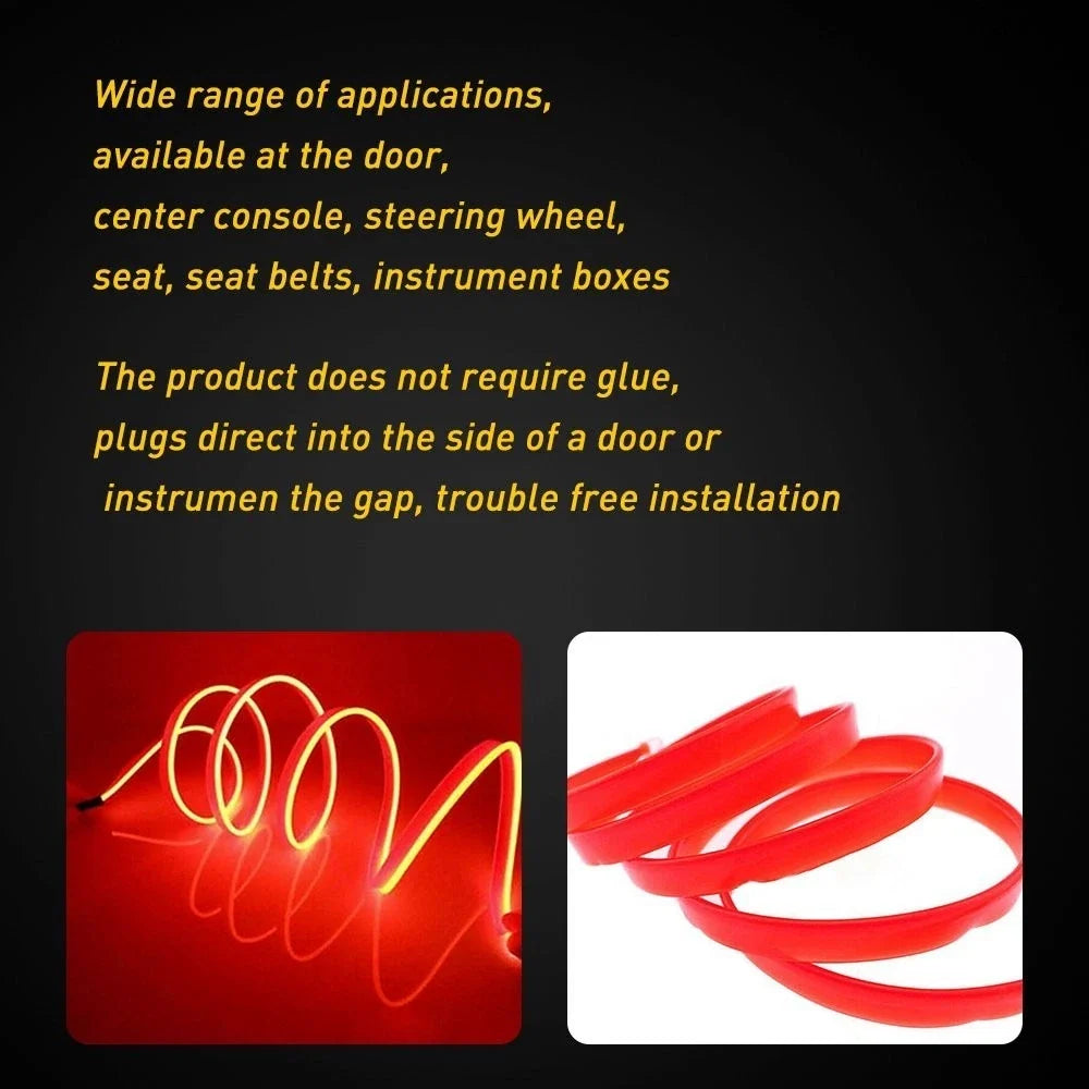 Interior Atmosphere Strip Lamp 2M LED for Electric Vehicles (EV)
