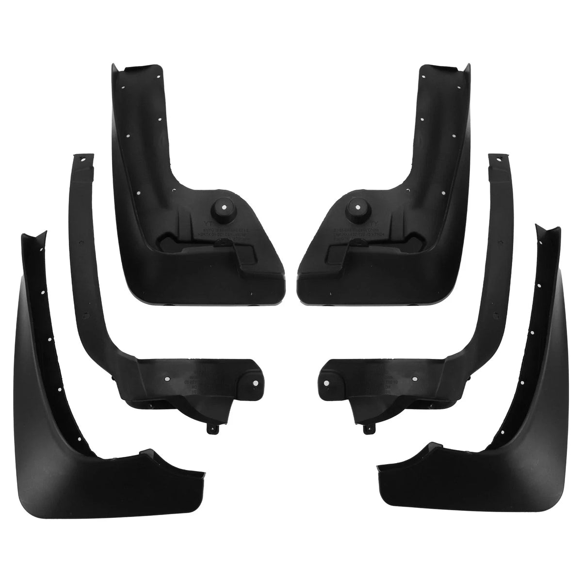 Set of 4 Mud Flaps Splash Guards for BMW 5 Series GT (2012–2015)