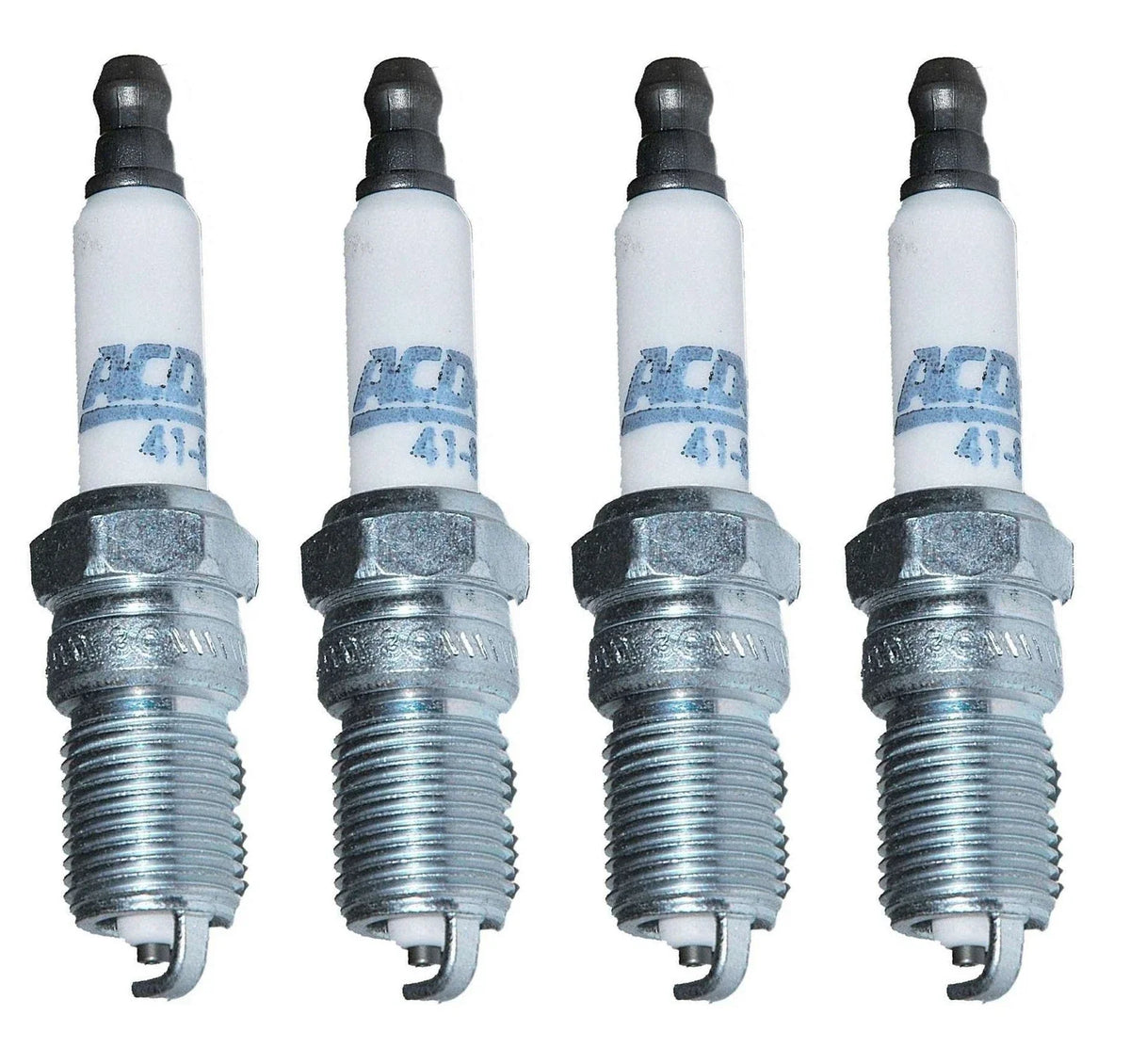 Set of 4 Double Platinum Spark Plugs for Mazda Tribute (2001–2007)