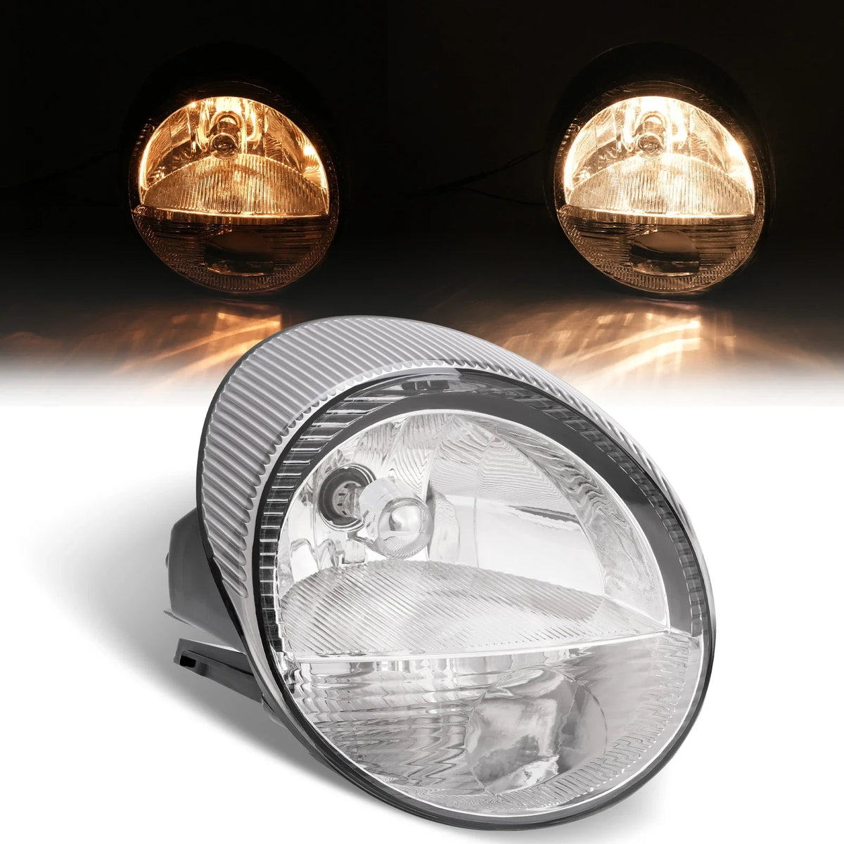 Headlight Assembly Right Side for Ford Thunderbird (2003–2005) w/Bulb