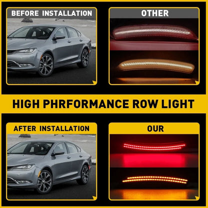 LED Smoked Side Marker Light for Chrysler 200 (2015-2017)