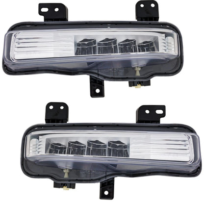 Fog Light Set for Ford Explorer (2020–2024) - Front Driver & Passenger Side