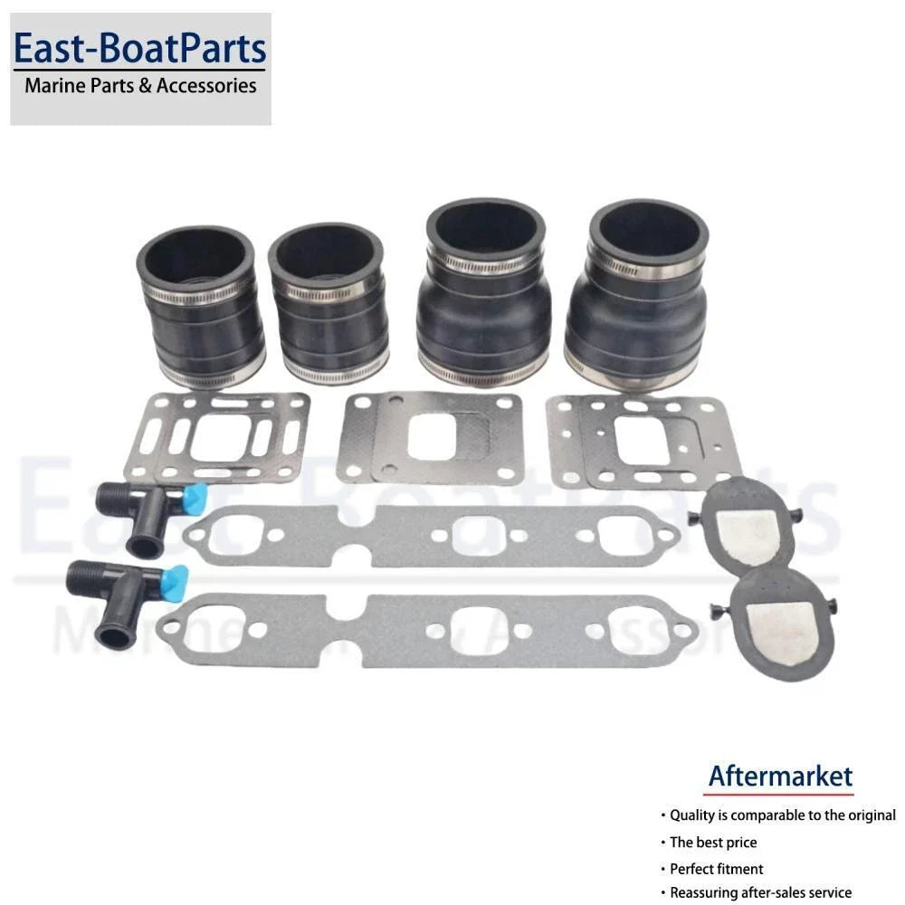 Exhaust Gasket & Bellows Set for Mercruiser (70981, 863724, 92802)