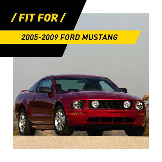 22Pcs Carbon Fiber Interior Trim Cover for Ford Mustang (2005–2009)