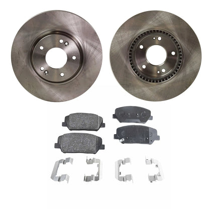 Brake Disc and Pad Kit for Hyundai Veloster (2013–2016), Kia Forte5 (2014–2016)