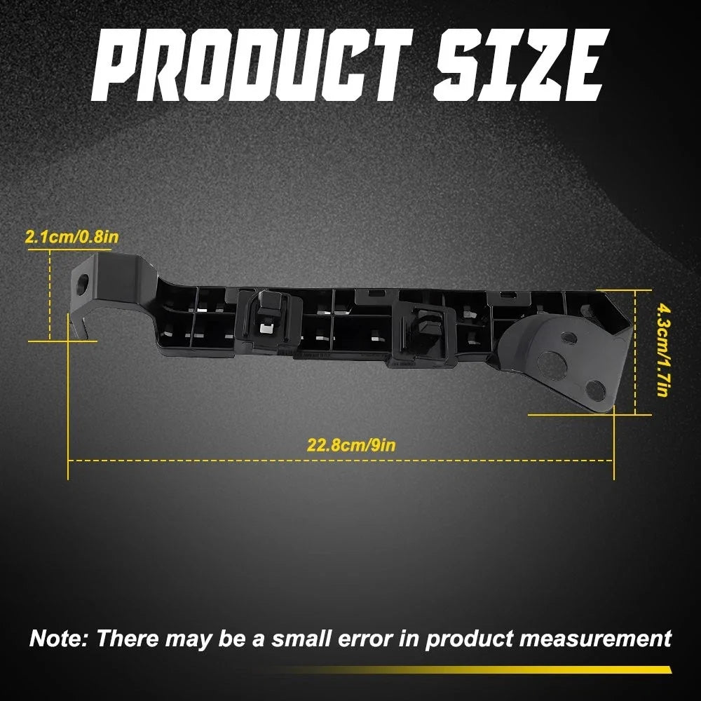 2X Front Bumper Support Bracket for Subaru WRX (2015–2021)