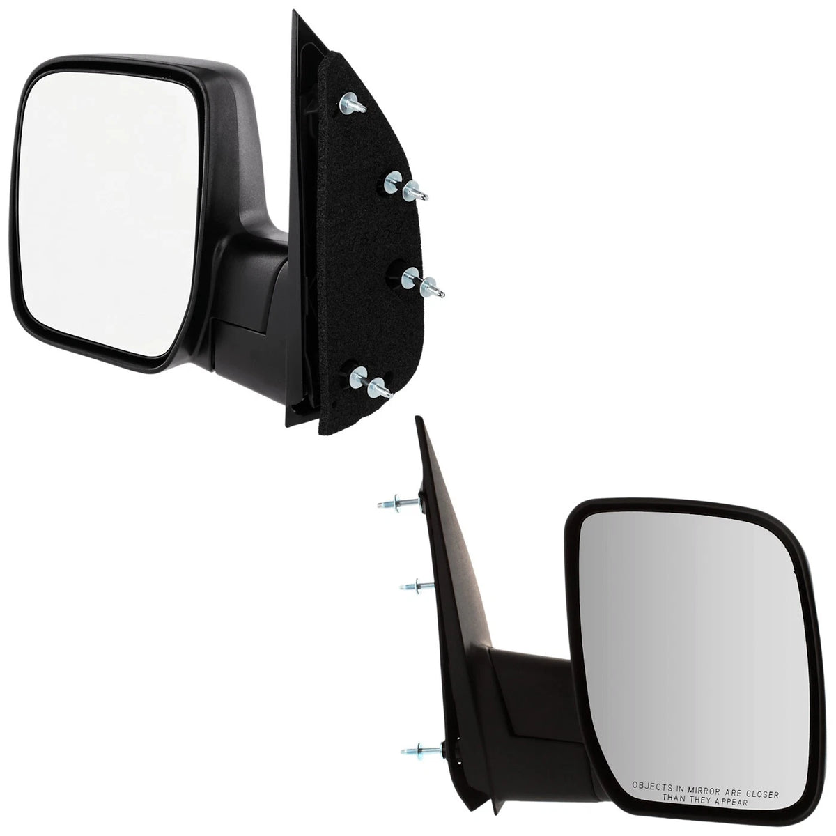 Set of 2 Mirrors for Ford E350 Van, E150, E250, E450