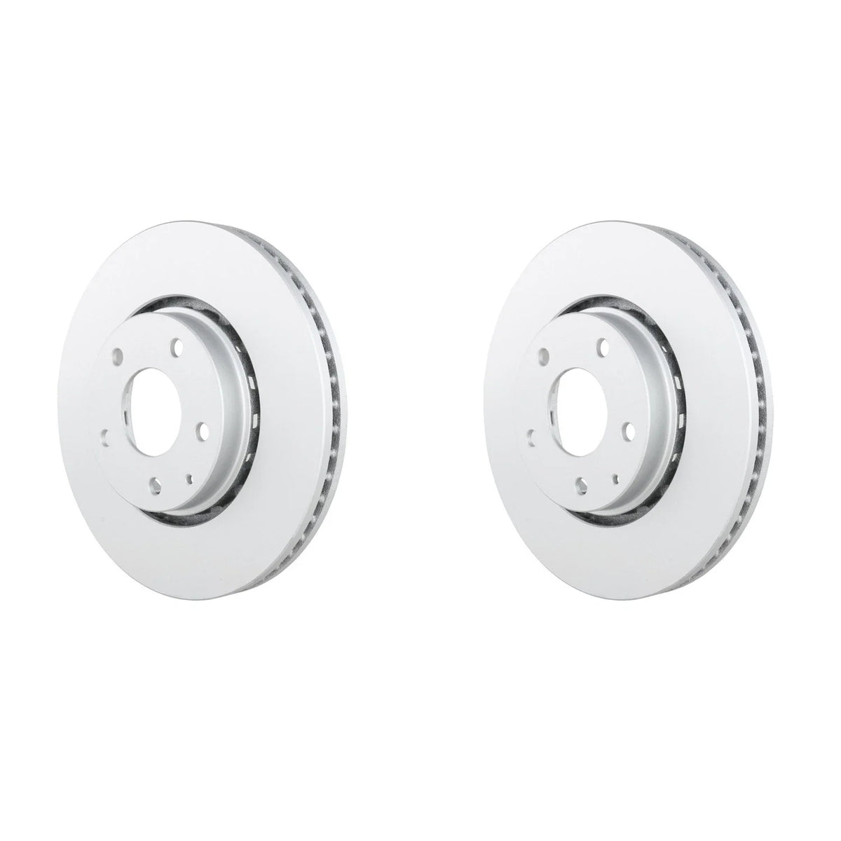 Set of 2 Bosch QuietCast Front Disc Brake Rotors for Mazda 6 CX-5 (2013–2021)