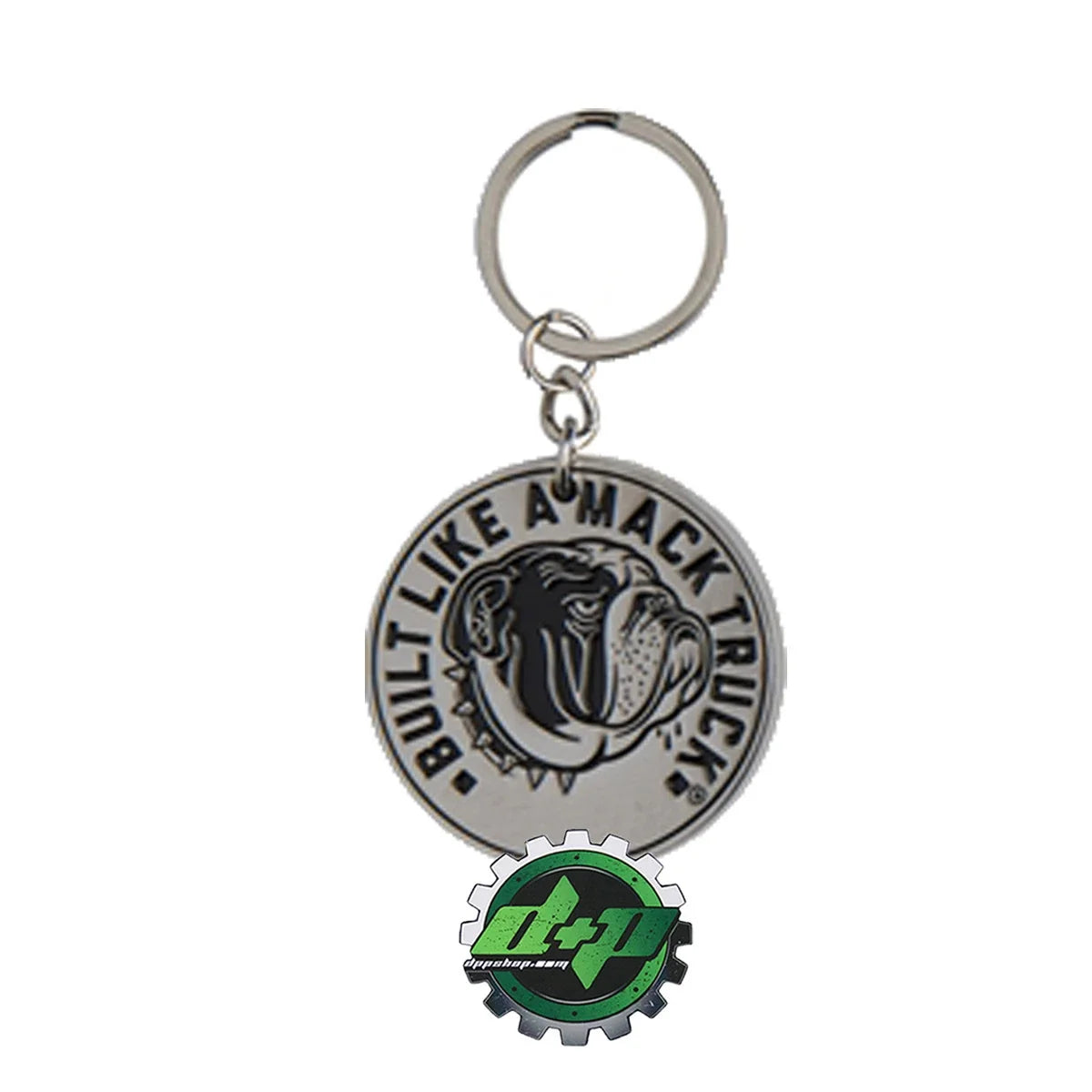 Bulldog Built Like a MACK Key Chain Emblem for Diesel Trucks (All Years)