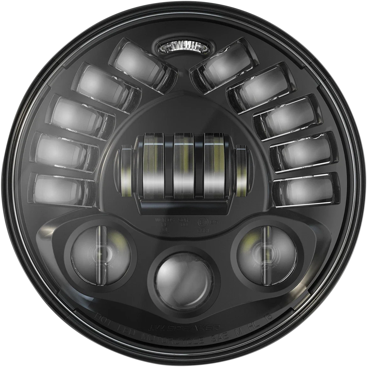 Adaptive Headlight for Custom Dynamics Pedestal Mount (Black)