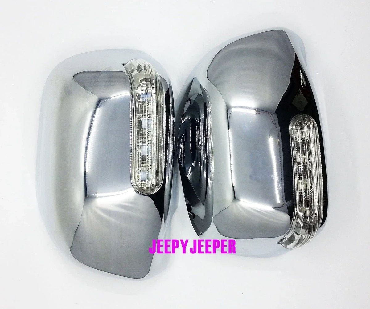 Mirror Cover LED Chrome for Toyota Hilux MK6 MK7 Fortuner Innova (05-14)