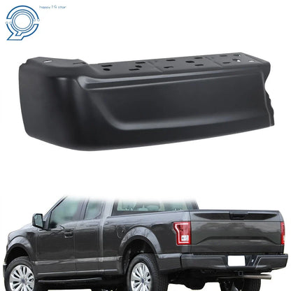 Paintable Left Rear Bumper End Set W/O Sensor Hole for Ford F-150 2021-2023