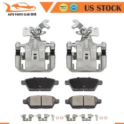 Caliper Assembly with Bracket Pads for Lincoln MKZ, Ford Fusion 2006-2012