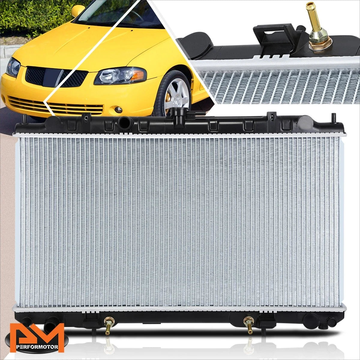 Aluminum Core Radiator 1.8L AT for Nissan Sentra 2000-2006 DPI-2346